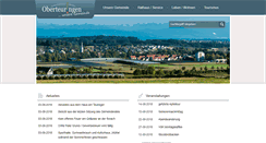 Desktop Screenshot of oberteuringen.de